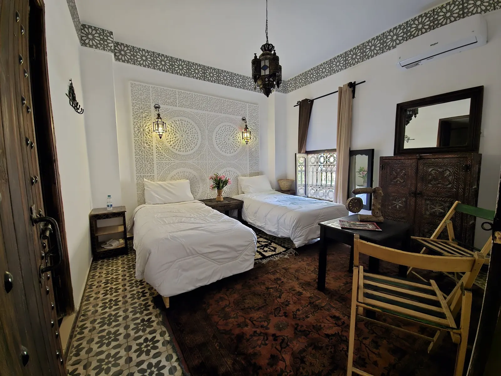 Tazdyi Twin Room — Hotel Gorge Dadès, Dades Valley, Morocco