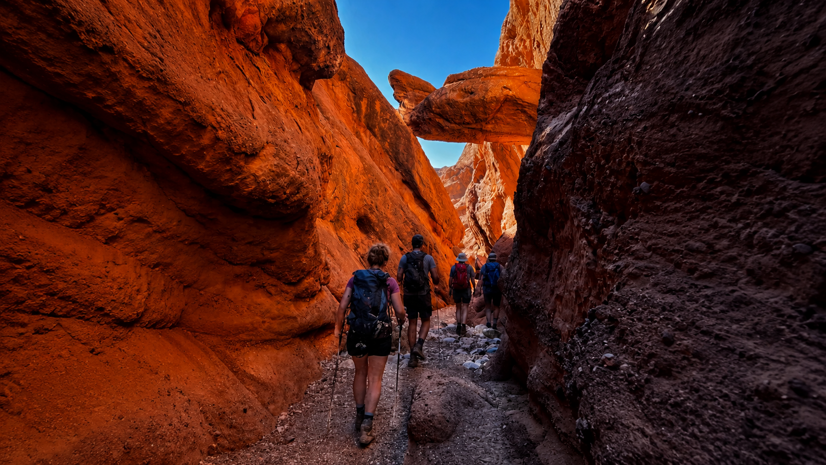 Trekking the Monkey Fingers Canyon — 2